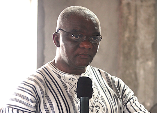 LRA CG Dorbor Jallah speaking